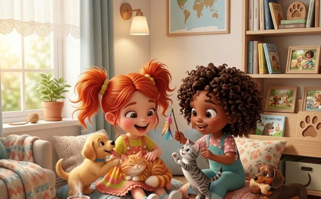 beneficios de los animales en el desarrollo infantil