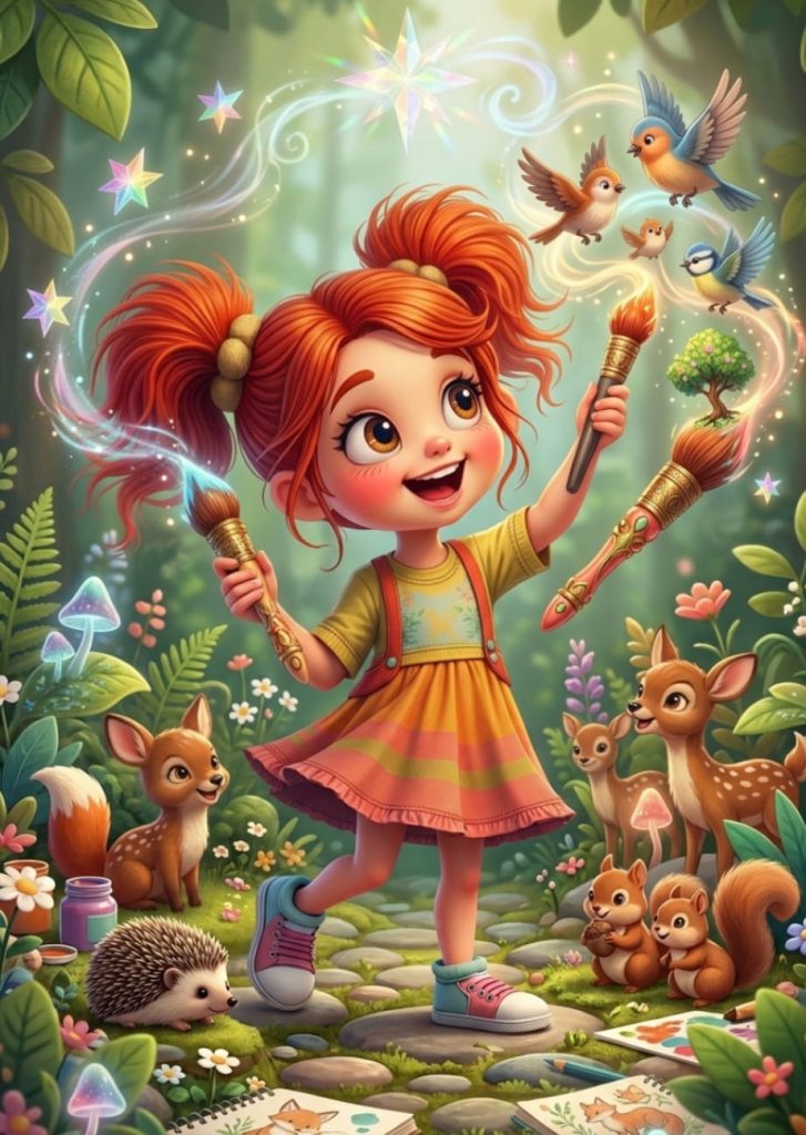 Bimba haciendo magia